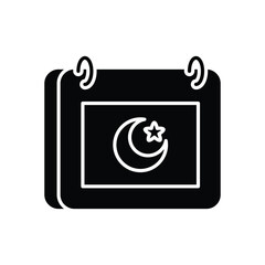 Hijri Calendar Vector icon