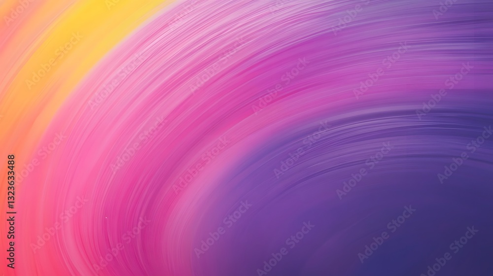 Aufkleber swirling and colorful abstract artwork presents smooth gradient transitions and patterns