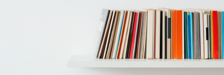 Nostalgic Analog Revival Vintage Cassette Tape Collection Showcasing Retro Music Archival Design in Minimalist Interior Styling for Cultural Memory Preservation