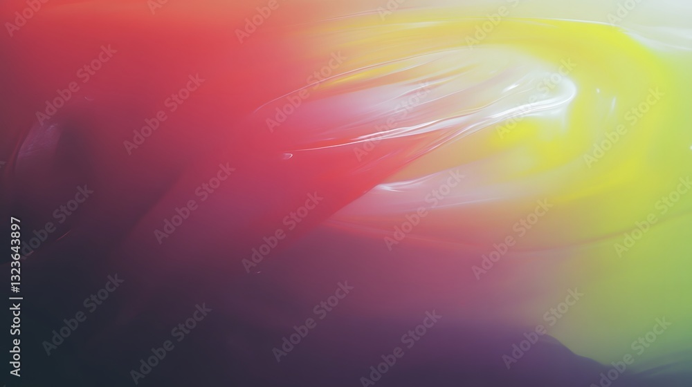 Aufkleber beautiful blending of colors with soft textures and flowing patterns