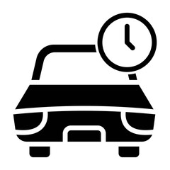 Backpack Vector Glyph Icon Design