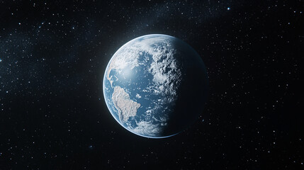 Obraz premium Planet earth in space.