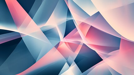 Fototapeta premium Abstract Pink and Blue Geometric Background: Modern Art Wallpaper for Digital Design and Creative Projects, High Resolution Image.