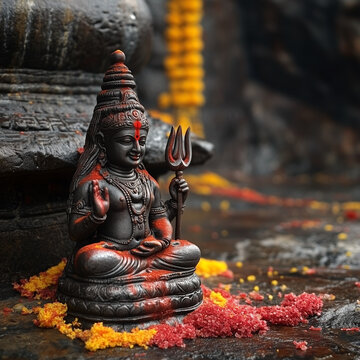 Celebrate the vibrant festival of Holi with divine grace as Lord Shiva and Goddess Parvati immerse in colors, symbolizing love, unity, and the triumph of devotion. 