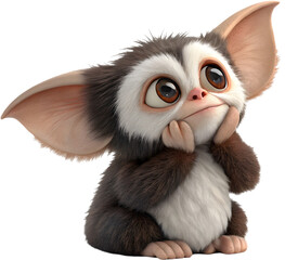 Obraz premium The mischievous Gremlin cartoon character adds humor, chaos, and excitement to animated adventures.