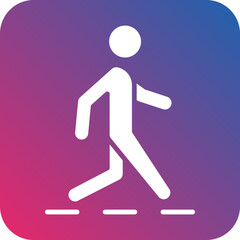Walking Icon Style