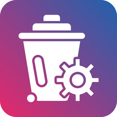 Waste Management Icon Style