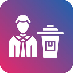 Responsible Disposal Icon Style