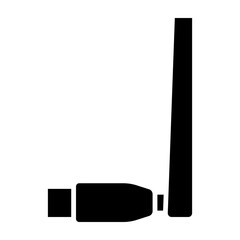 Wifi Drive Vector Glyph Icon Design