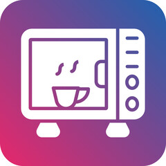 Coffee Oven Icon Style