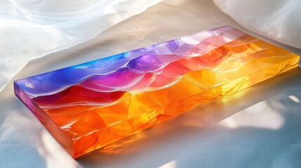 A collection of unique and personalized nameplates, crafted with artistic flair, ready to add a pop of color and individuality to your workspace, presented on a clear background, allowing the design