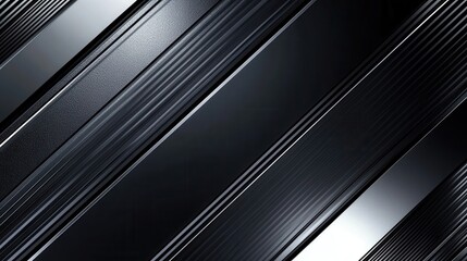 Obraz premium Dynamic metallic background with glowing intersection in sleek industrial style