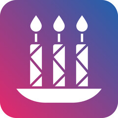 Candle Icon Style