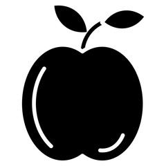 Apple line icon style