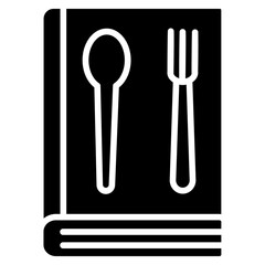 Cookbook line icon style