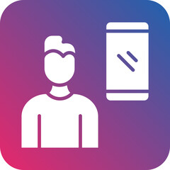 Digital Native Male Icon Style