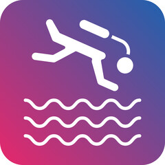 Freediving Icon Style