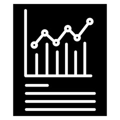 Report Line Icon Style