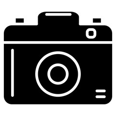 Camera Line Icon Style