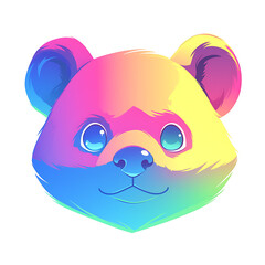 Adorable and Playful Bear Engaged in Various Activities, Minimalist and Logo-Style Designs illustrator