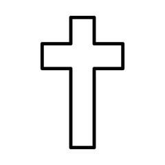 Obraz premium Illustration showing a black icon of an attribute for the Easter holiday, on a white background
