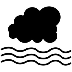 Foggy Line Icon Style