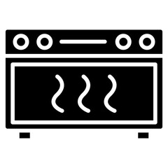 Oven Line Icon Style