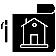 Construction Line Icon Style