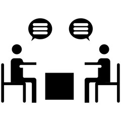 Consultation Line Icon Style