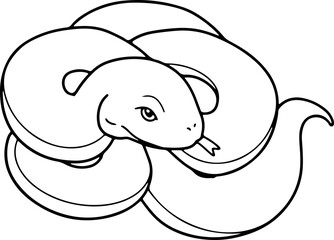 snake doodle reptiles