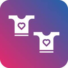 Small Shirt Icon Style