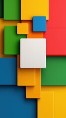 Dynamic color composition artwork abstract design modern art studio environment close-up view visual creativity