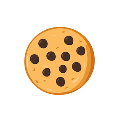 My Simple flat 2D icon cookie isolated on transparent background, vector, flat design, animation design, simple flat 2D icon, clipart