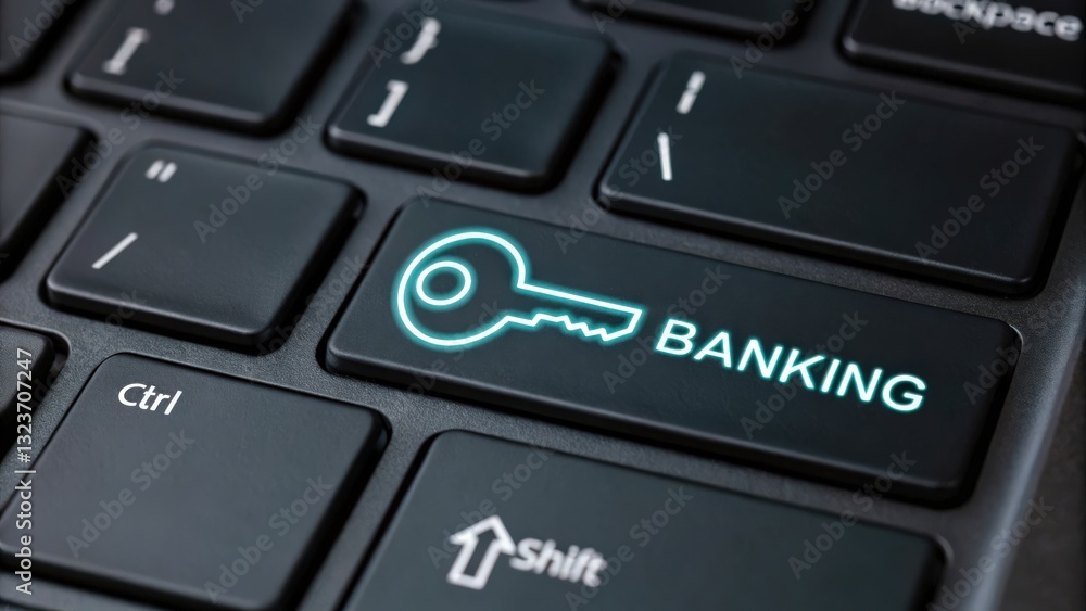 Aufkleber cyber security ransomware prevention concept. close-up of a keyboard key labeled 