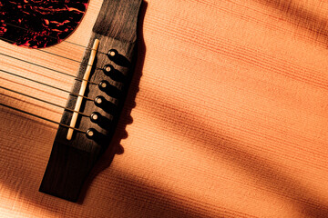 wood guitar