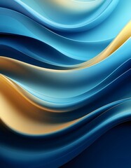 Obraz premium Flowing lines creating a sense of motion and energy, perfect for modern and stylish projects