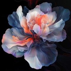 AbstractArt Abstract Image Overview Digital Petals