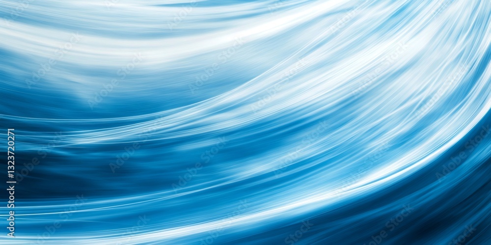 Poster smooth curves and lines flowing in a dynamic pattern, creating an abstract background with a sense o