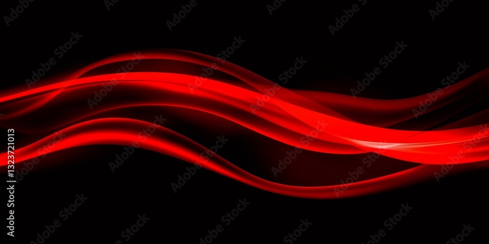Aufkleber elegant curves creating a smooth and dynamic pattern, ideal for backgrounds and modern designs