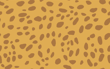 Abstract modern leopard seamless pattern. Animals trendy background. Color decorative vector stock illustration for print, card, postcard, fabric, textile. Modern ornament of stylized skin.