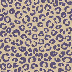 Abstract modern leopard seamless pattern. Animals trendy background. Color decorative vector stock illustration for print, card, postcard, fabric, textile. Modern ornament of stylized skin.