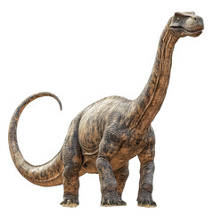Obraz premium Majestic Prehistoric Long-Necked Dinosaur