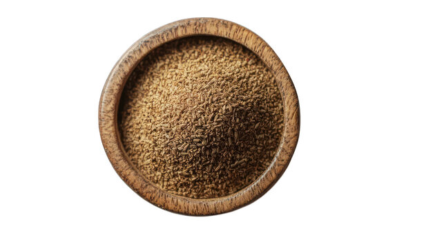 Ground cumin pile, top view --ar 16:9