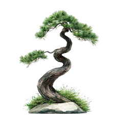 Bonsai Tree,  Miniature Zen Garden