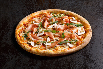 pizza with prosciutto 