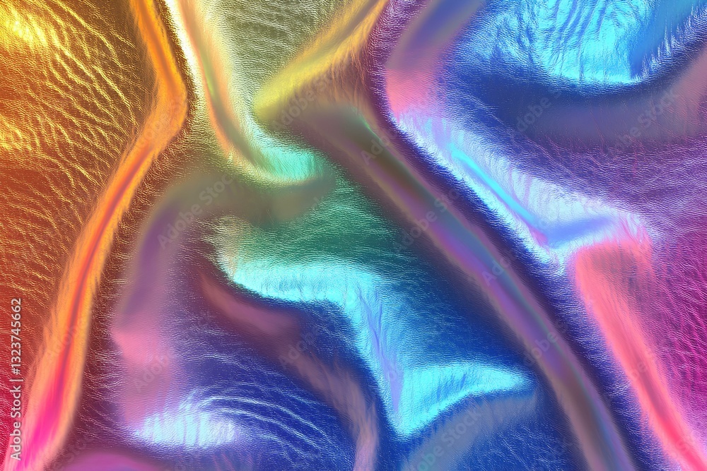 Wall mural abstract background with colorful stripes. generative ai