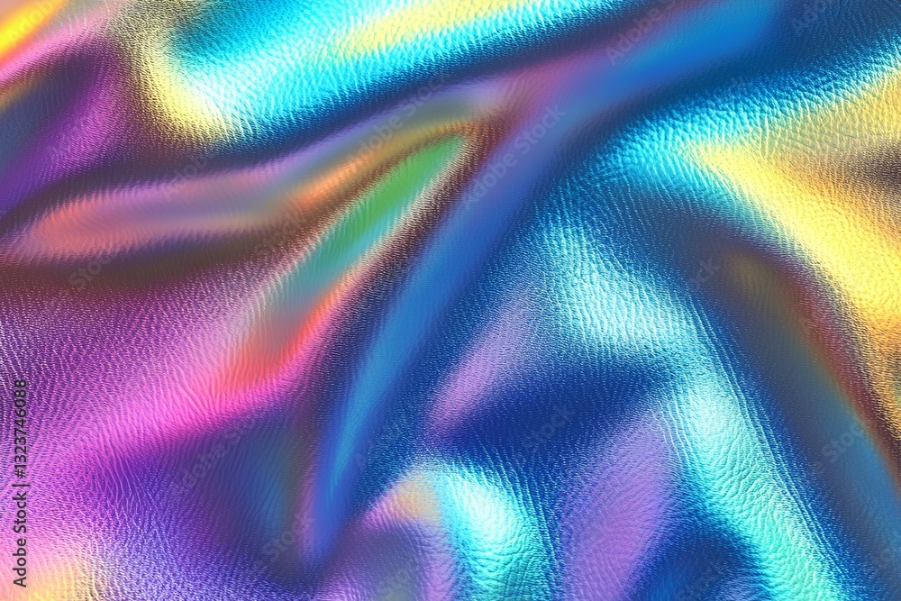 Wall mural abstract background with colorful stripes. generative ai