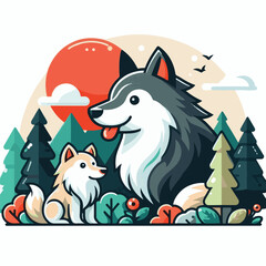 animal, nature, wild, wildlife, wolf, dog, mammal, fur, predator, grey, canine, gray, beast, white, forest, hunter, beautiful, portrait, isolated, gray wolf, background, furry, carnivore, creature, ca