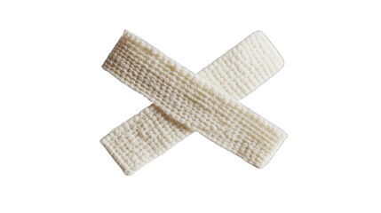 New medical bandage in a crossed shape --ar 16:9