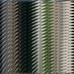 Ripple Effect: Organic Zigzag Waves in Earth Tones